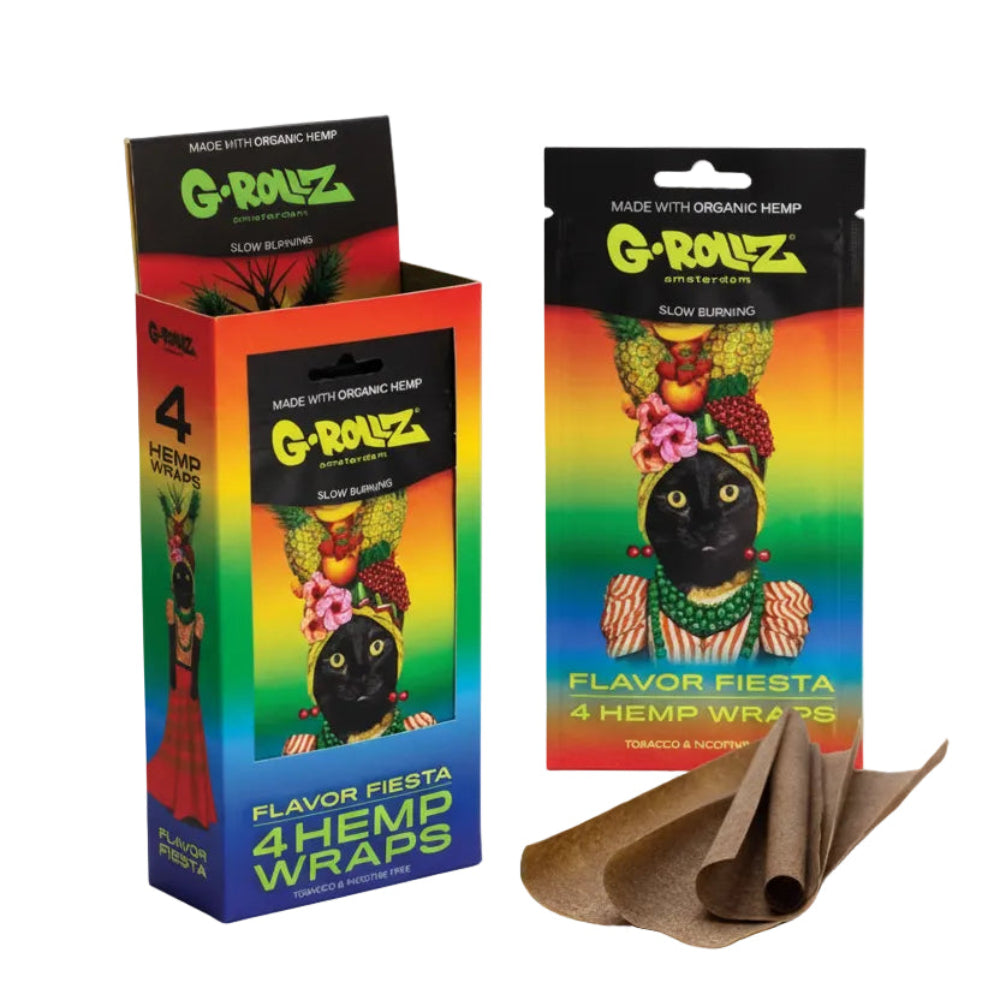 HEMPS WRAPS X4 TUTTI FRUTI G-ROLLZ