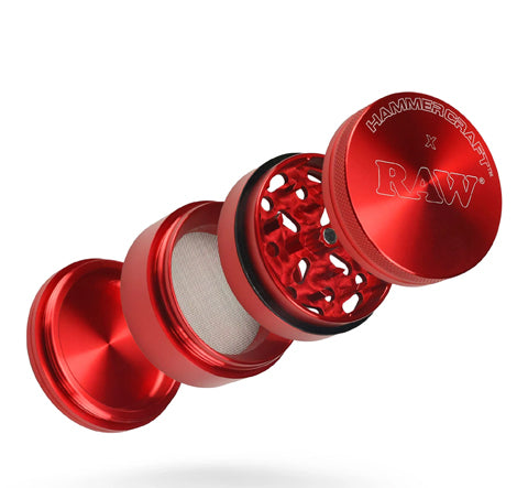 MOLEDOR RAW ROJO HAMMERCRAFT 4 PARTES 63MM