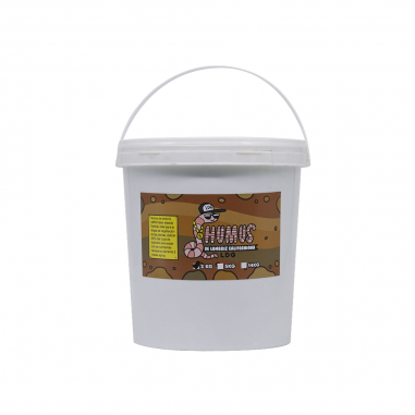 HUMUS DE LOMBRIZ CALIFORNIANA 3KG - LDG-1