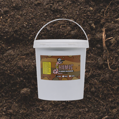 HUMUS DE LOMBRIZ CALIFORNIANA 3KG - LDG-2