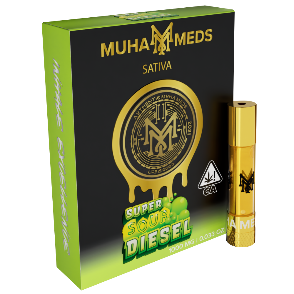 CARTRIDGE MUHA MEDS V4 0.8ML / 10 CEPAS - VACÍOS