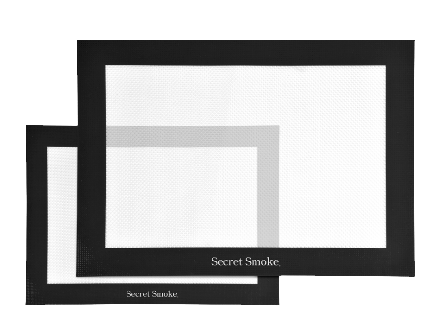 MANTEL SILICONA NEGRO 40X30cm - SECRET SMOKE