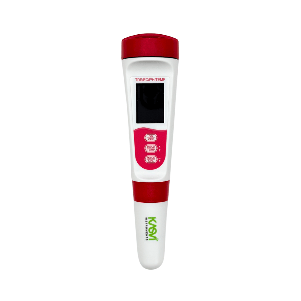 MEDIDOR 4 EN 1 -PH, EC, TDS Y TEMPERATURA - KASVI