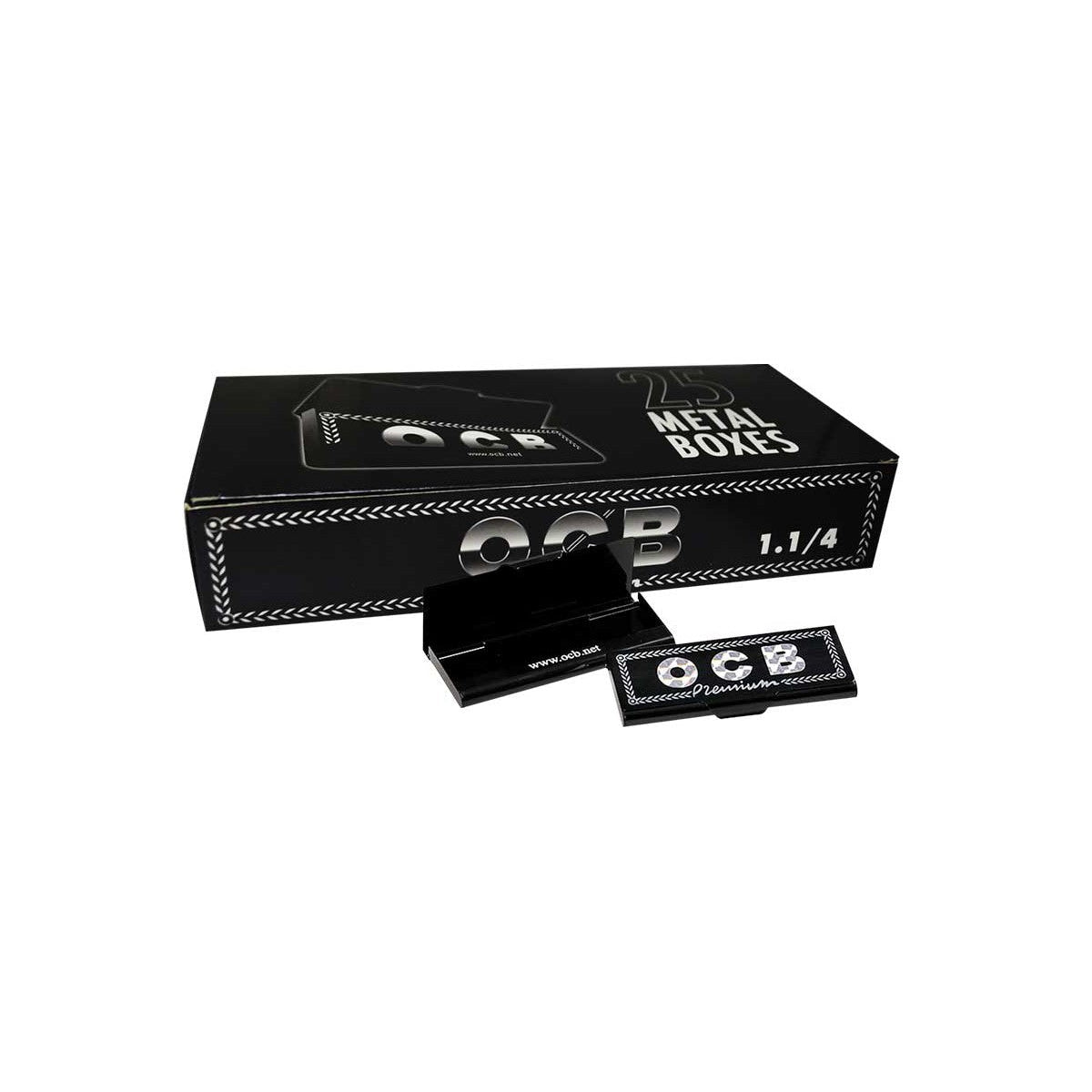 CAJA METALICA PORTA PAPELILLO OCB