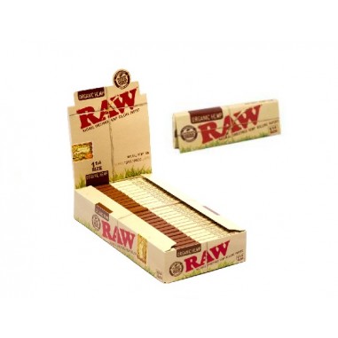 PAPELILLOS CAÑAMO ORGANICO 1 1/4 RAW