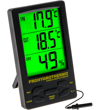 TERMOHIGROMETRO PROHYGRO PRO - GARDEN HIGHPRO