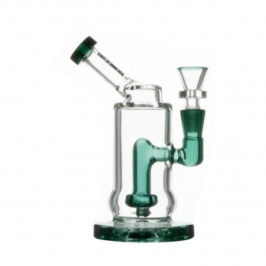 BONG SAUCER RIG TEAL-BONGLAB-1