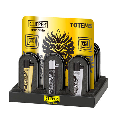ENCENDEDOR METALICO TOTTEMS - CLIPPER-1