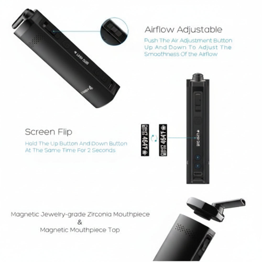 VAPORIZADOR XVAPE STARRY 4.0 NEGRO-3