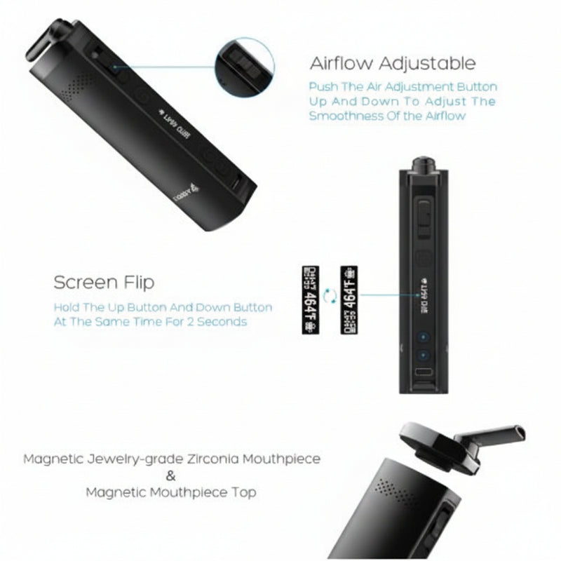 VAPORIZADOR XVAPE STARRY 4.0 NEGRO-3