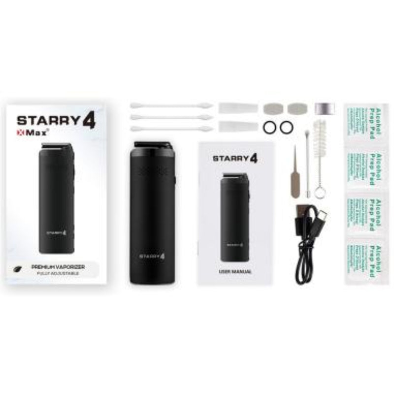 VAPORIZADOR XVAPE STARRY 4.0 NEGRO-4