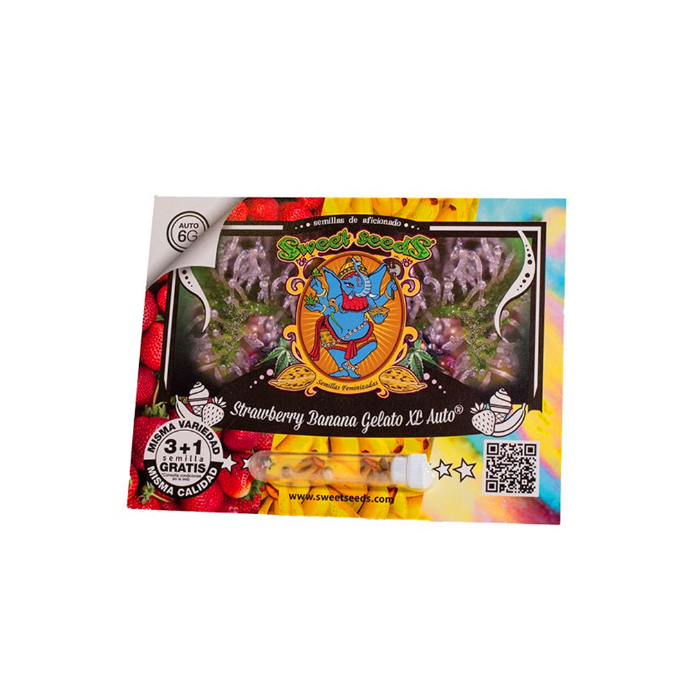 STRAWBERRY BANANA GELATO XL AUTO x3+1 SWEET SEEDS