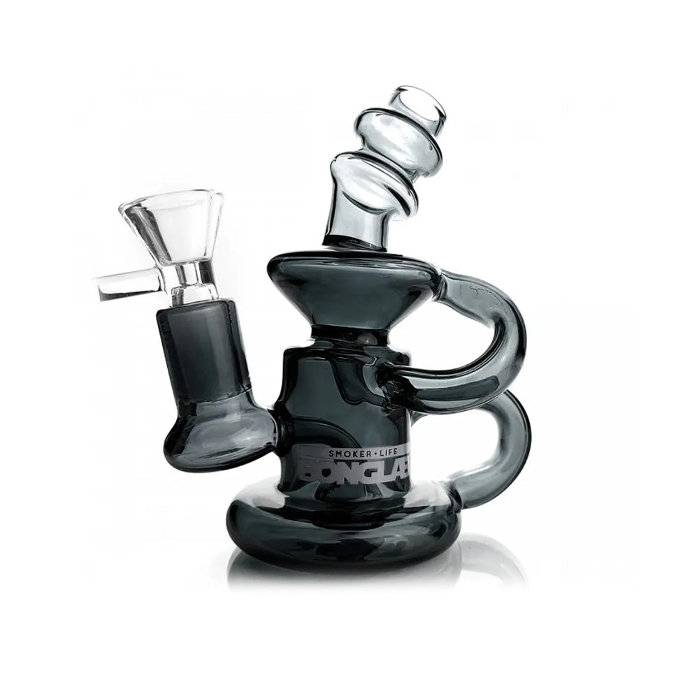 R3 MINI CLEAR BLACK BONGLAB-1