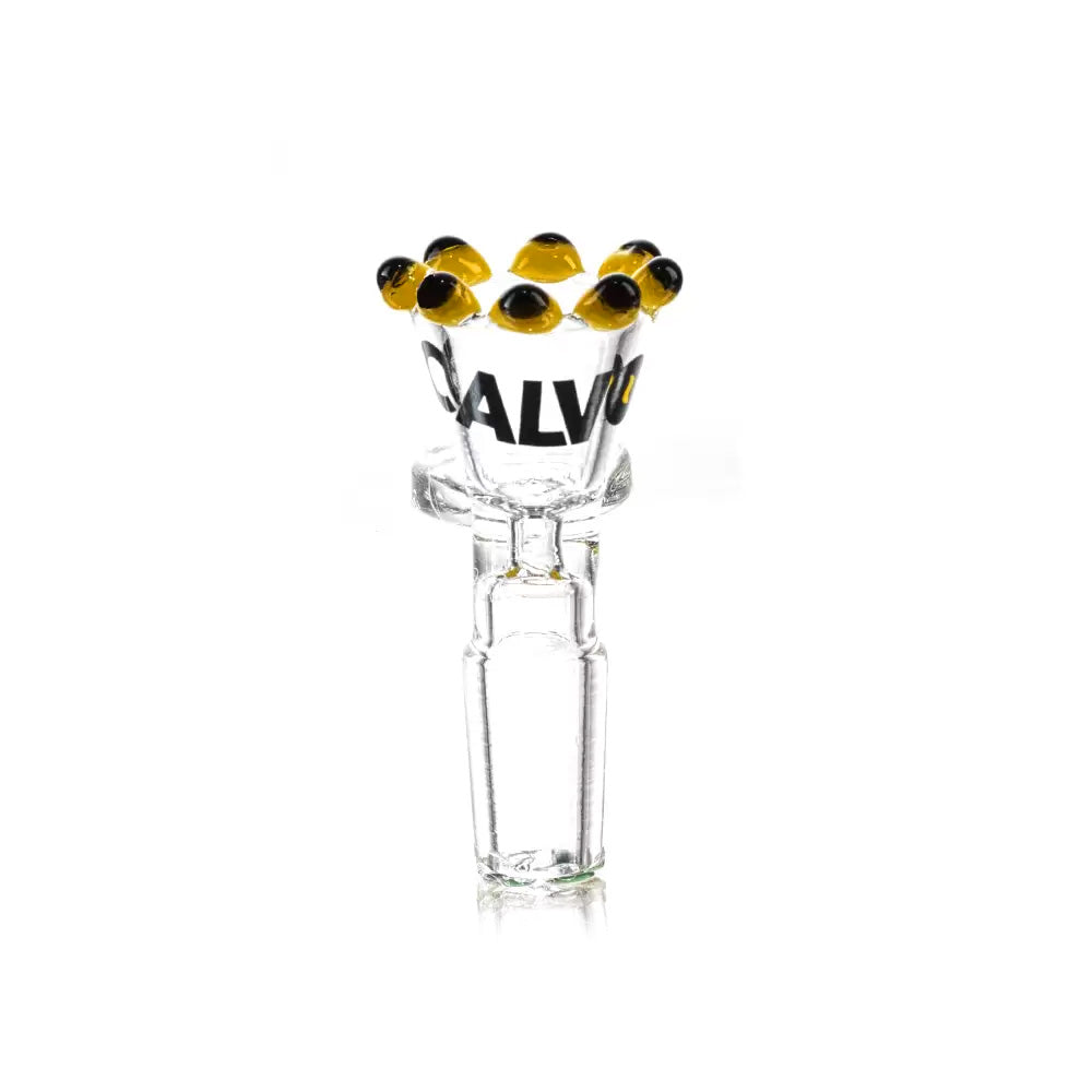 QUEMADOR PERLA 14MM AMARILLO CALVO-1