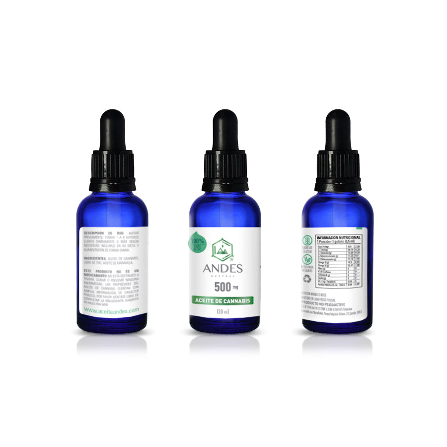 ANDES AUSTRAL ACEITE 500MG 30ML