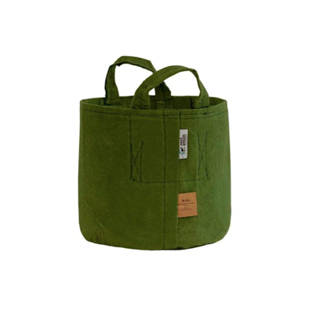 Maceta Root Pouch Verde 12L CON ASAS-1
