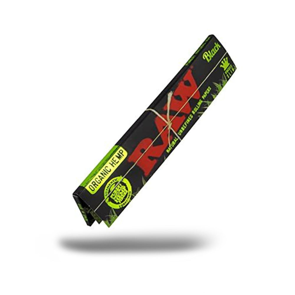 Papelillo RAW Black Organic hemp King Size-1
