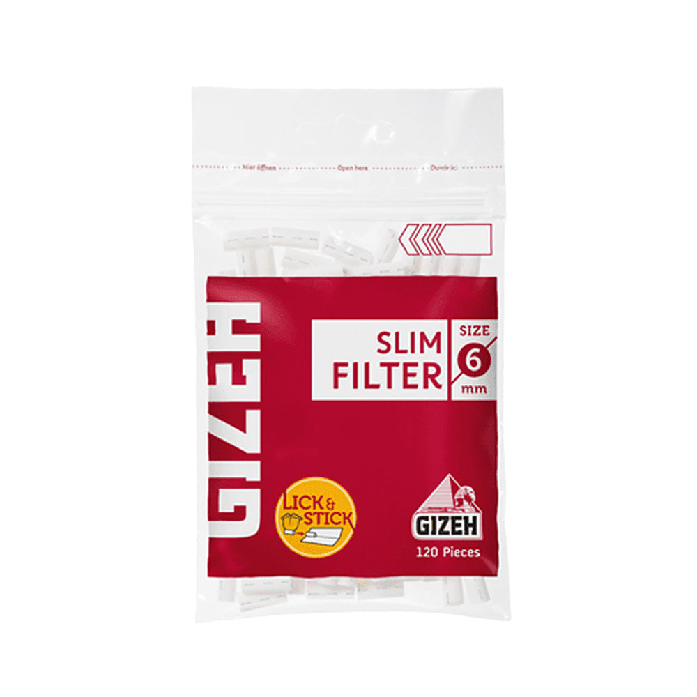 Filtro Gizeh Slim Rojo con pegamento-1