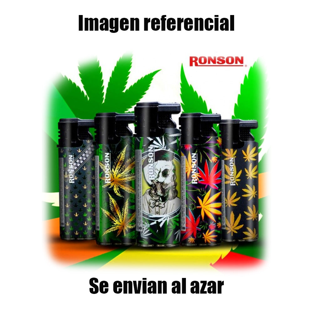 Encendedor Ronson Jetflame HOJAS-1