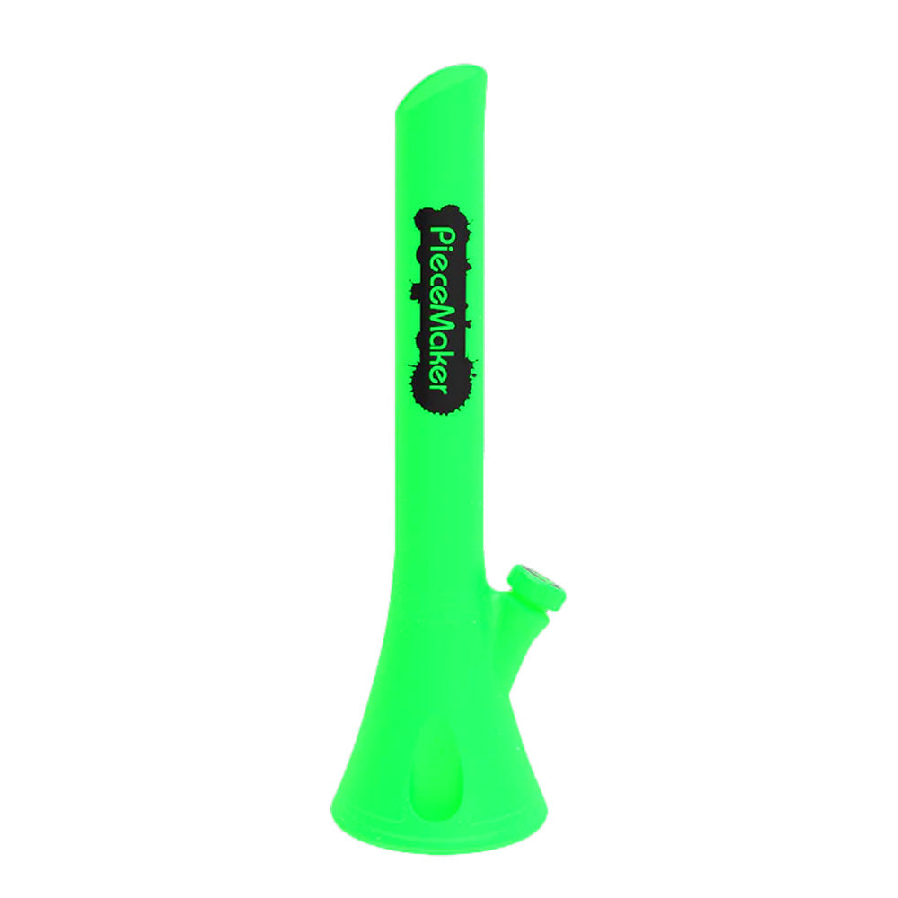 BONG SILICONA KIRBY VERDE FLUOR PIECEMAKER 37CM-1