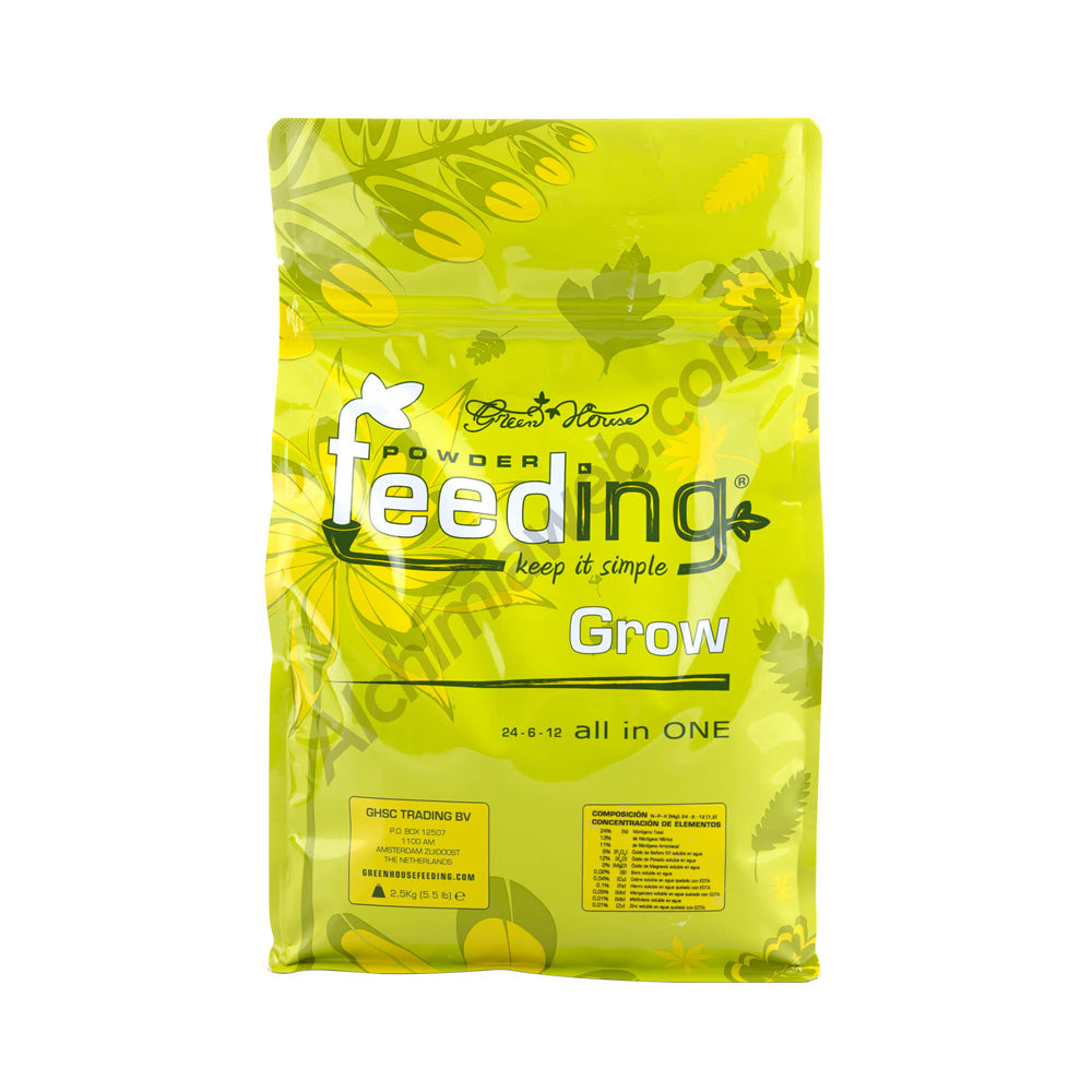 FEEDING GROW 2.5KG GREEN HOUSE