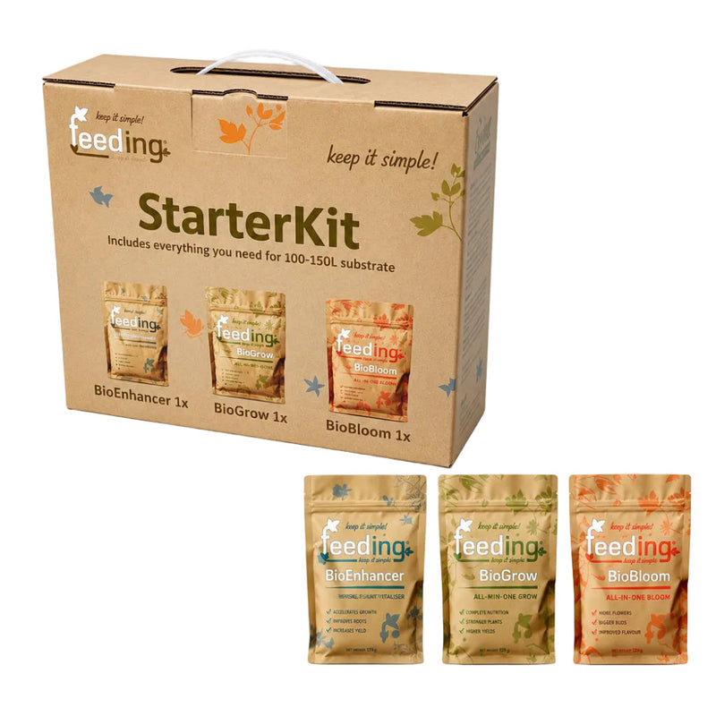 BIO STARTER KIT POWDER FEEDING - GREEN HOUSE-1