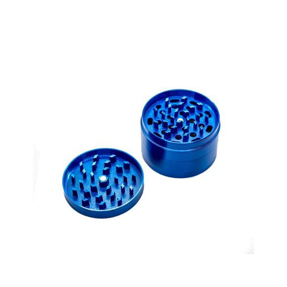 Moledor Aluminio 4 Piezas Azul 63mm