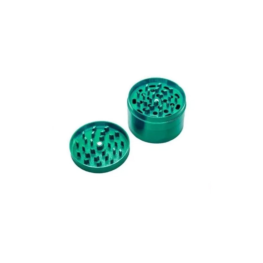 Moledor Aluminio 4 Piezas VERDE 63mm-1