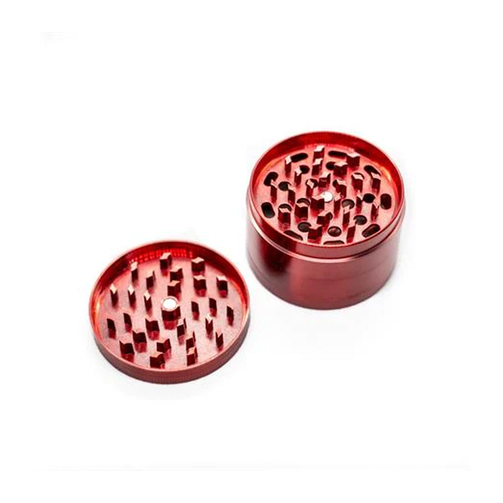 Moledor Aluminio 4 Piezas ROJO 63mm-1