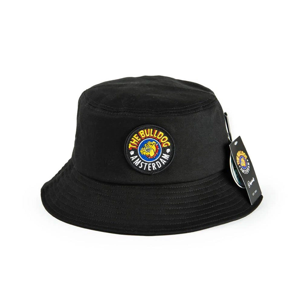 GORRO BUCKETHAT NEGRO THE BULLDOG-1