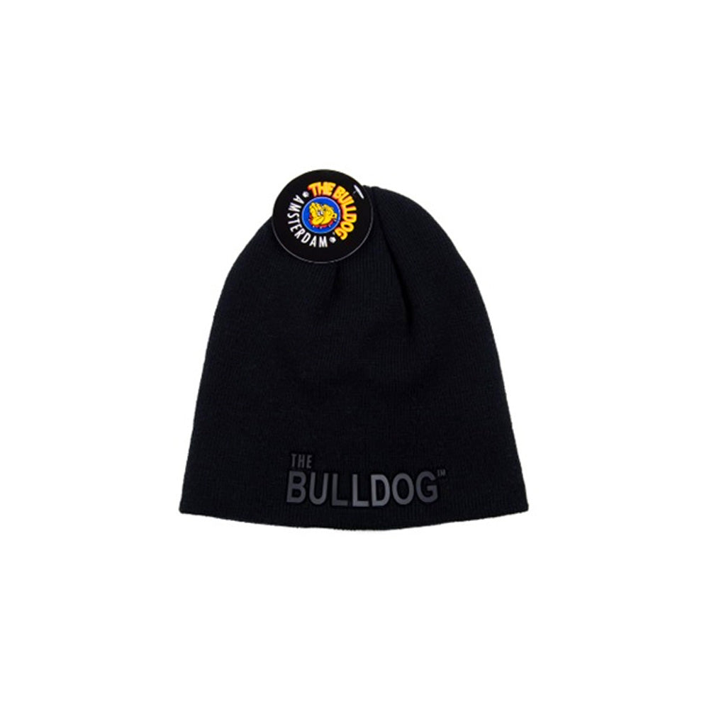 GORRO DE LANA NEGRO THE BULLDOG-1