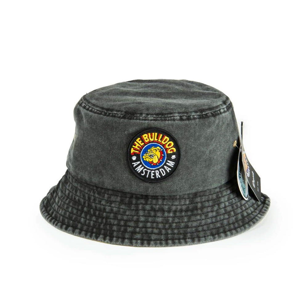 GORRO BUCKETHAT GRIS THE BULLDOG-1