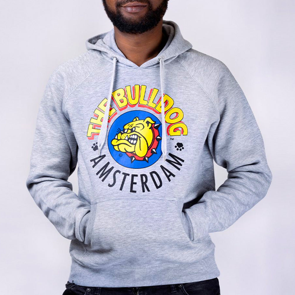 POLERON GRIS TALLA L THE BULLDOG