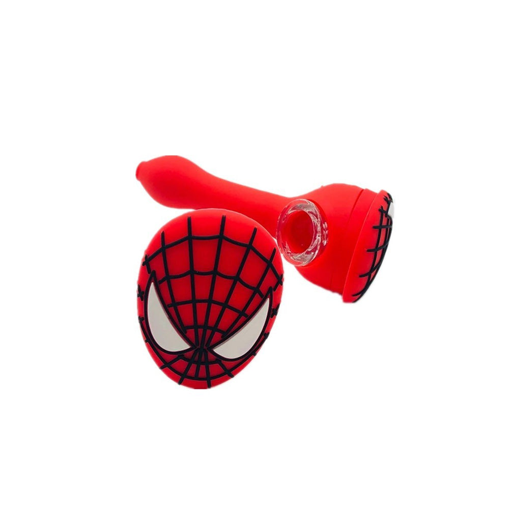 PIPA SILICONA SPIDERMAN-1