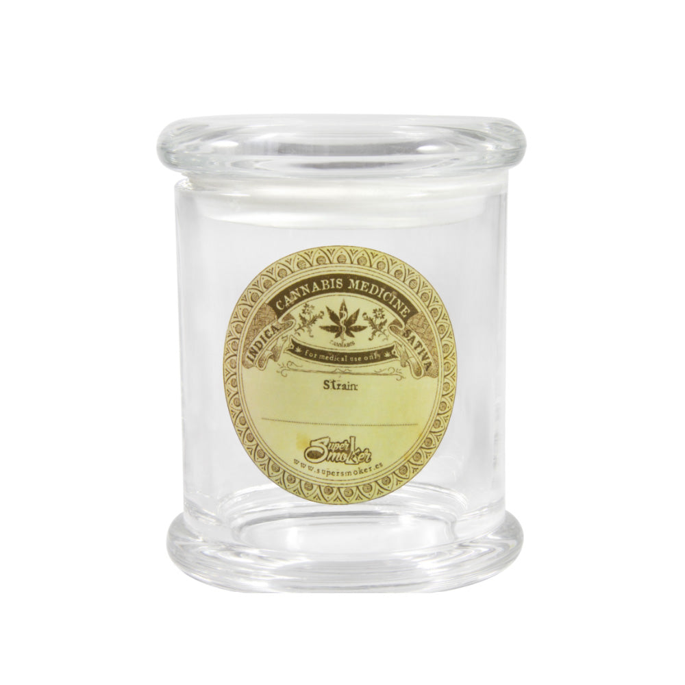 BOTE GLASS JAR 470ML SUPER SMOKER-1