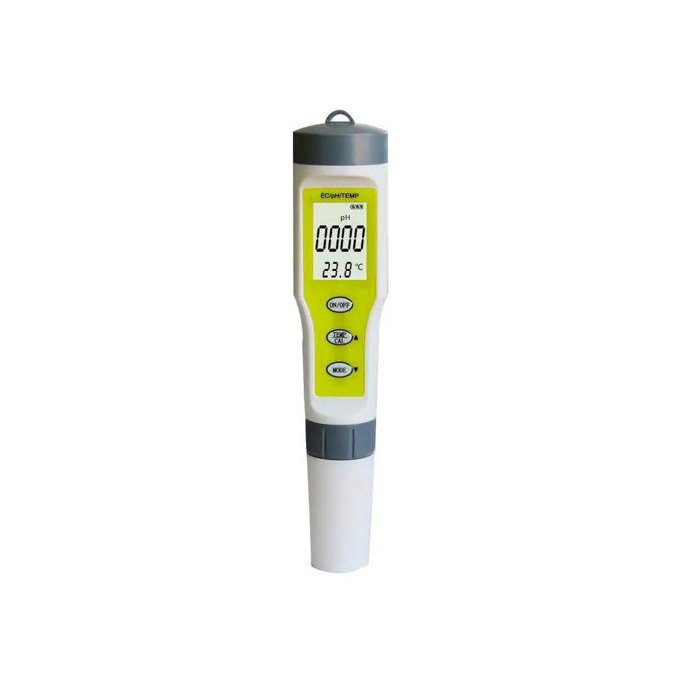 MEDIDOR 3 EN 1 PH/EC/TEMP MULTIFUNCTION WATERPROOF GENERICO
