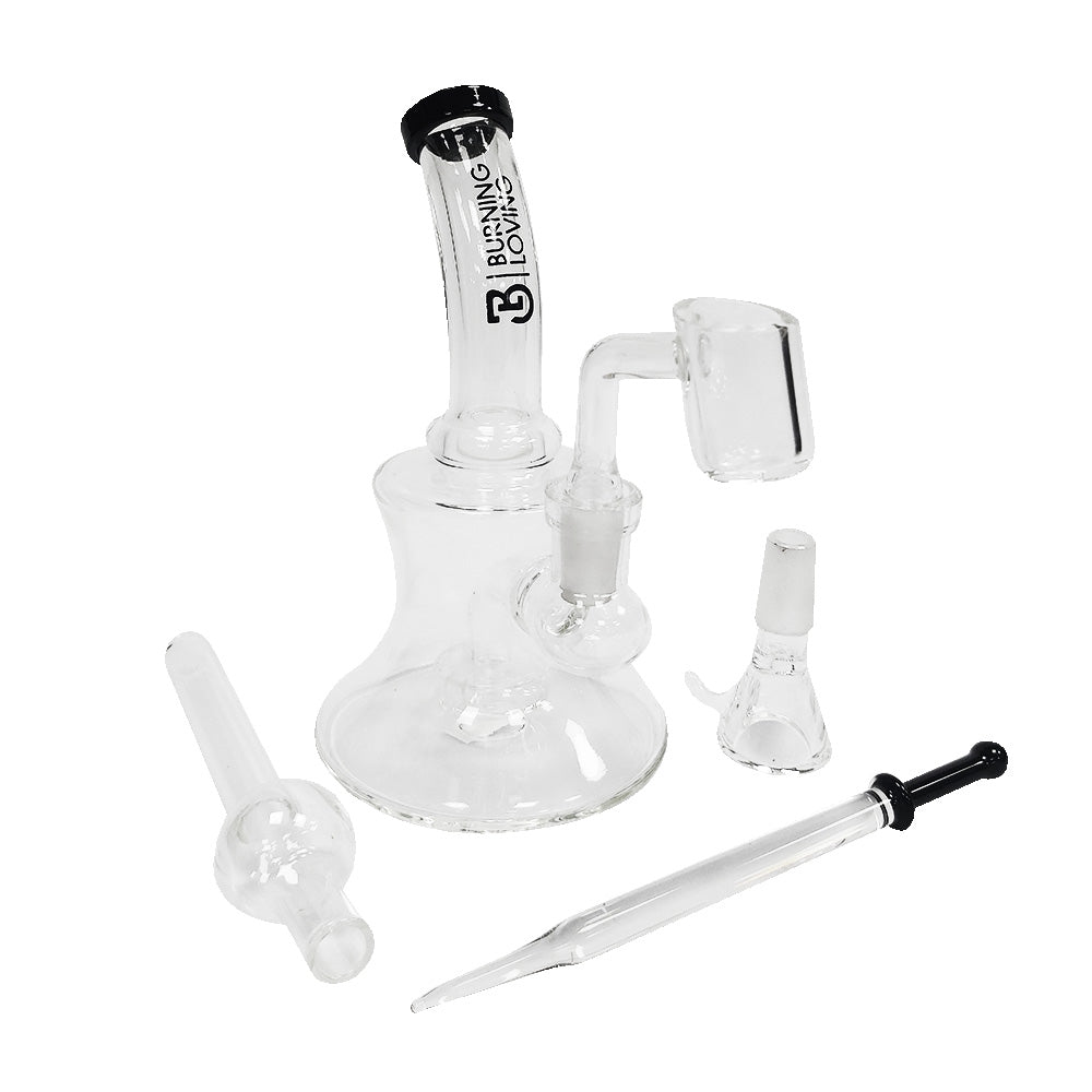 BONG RIG 6 CON ACCESORIOS BURNING LOVING-1