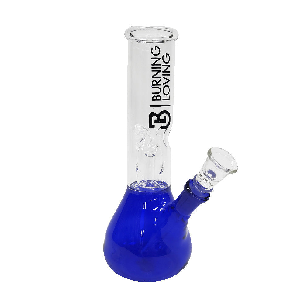 BONG 8 AZUL CON PERCOLADOR BURNING LOVING-1