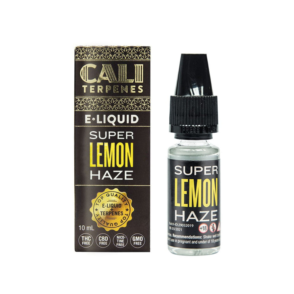 E-LIQUID 10ML SUPER LEMON HAZE CALI TERPENS
