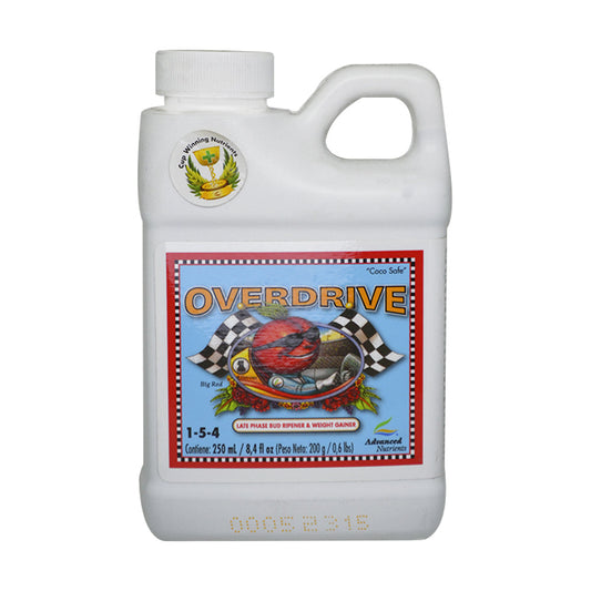 OVERDRIVE 250ML ADVANCED NUTRIENTS