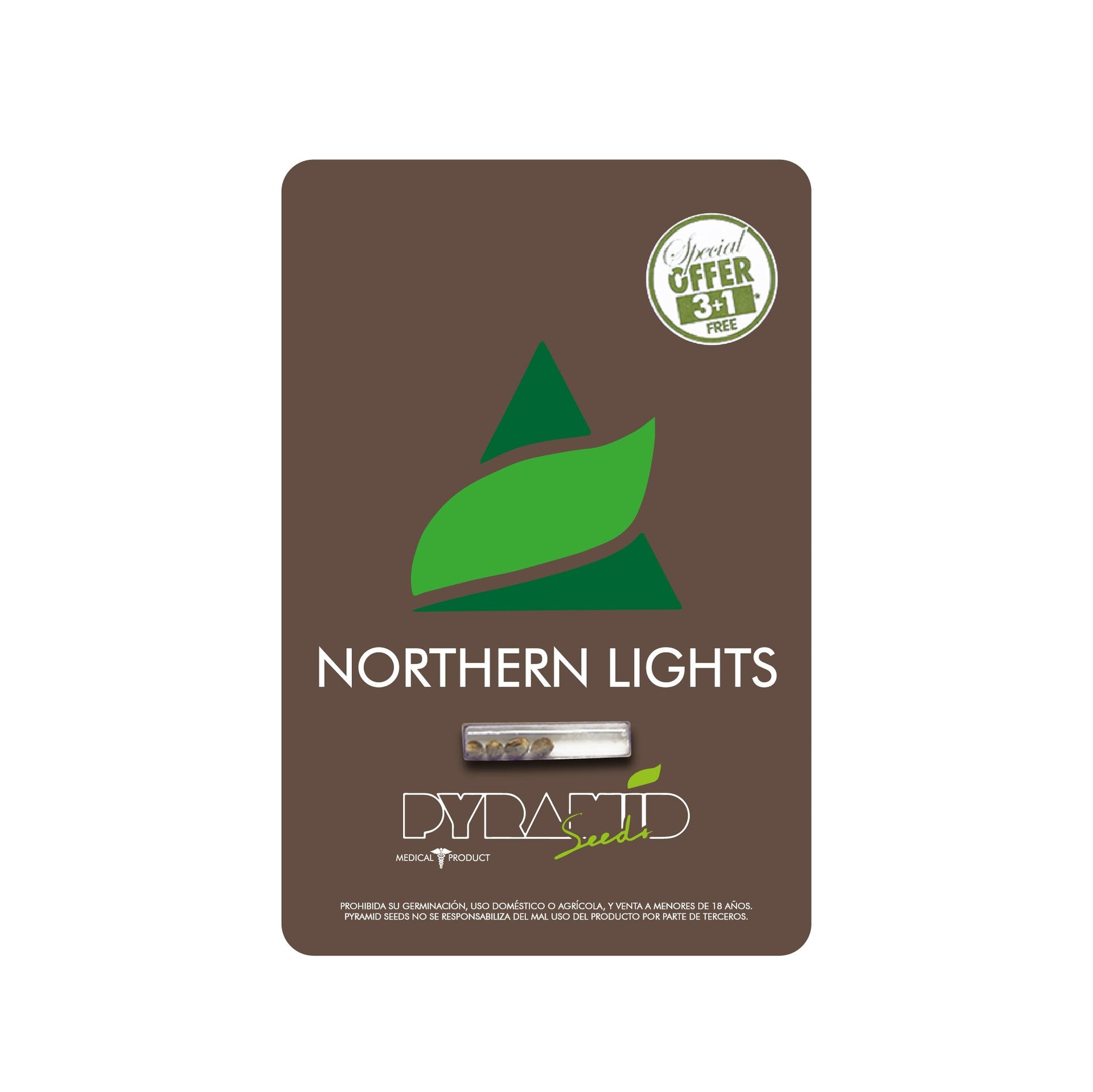 NORTHERN LIGHTS 3+1  PYRAMID SEEDS