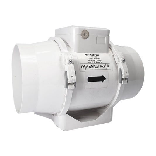 EXTRACTOR TT DUAL 125MM VENTS