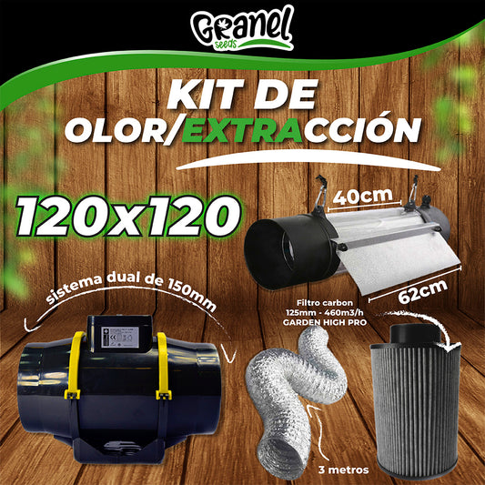 KIT DE OLOR + EXTRACCION 120x120