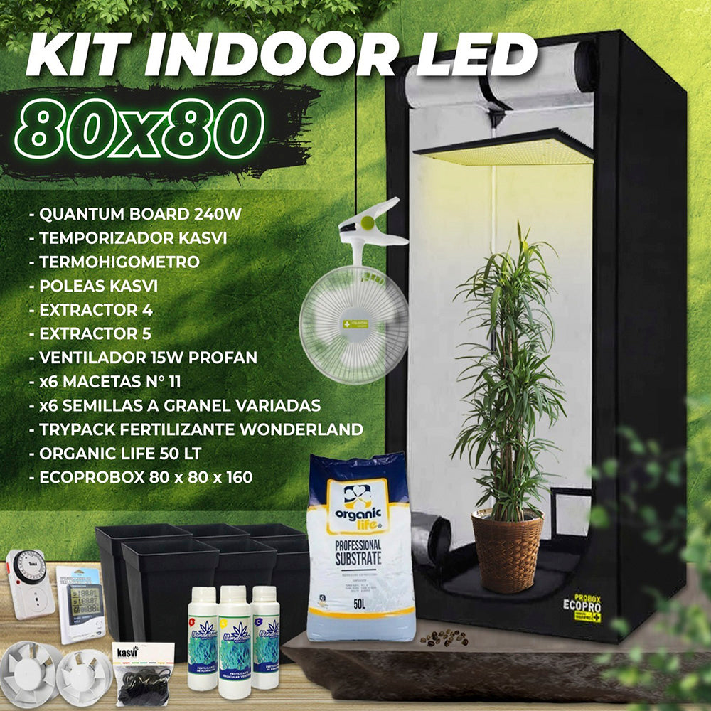 KIT INDOOR LED 80x80