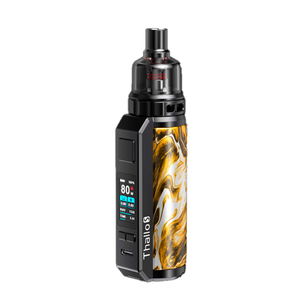KIT VAPORIZADOR DE ESENCIAS THALLO S - DISEÑO FLUID GOLD SMOK